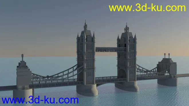 伦敦双子桥模型的图片1