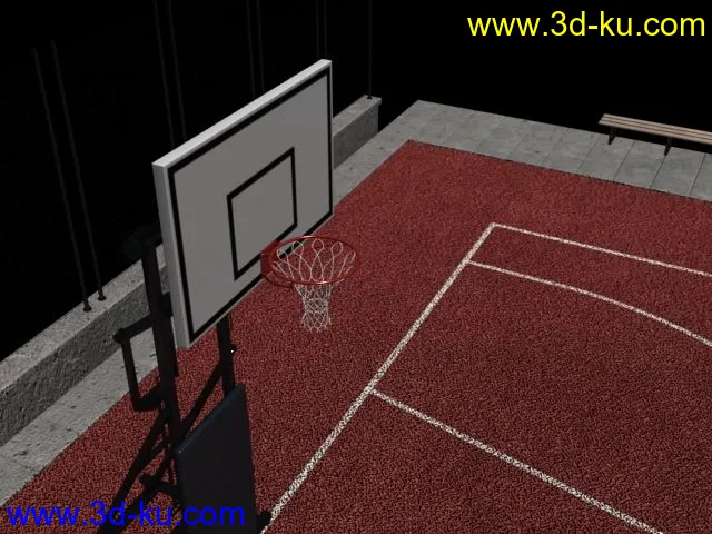 篮球场景模型的图片4