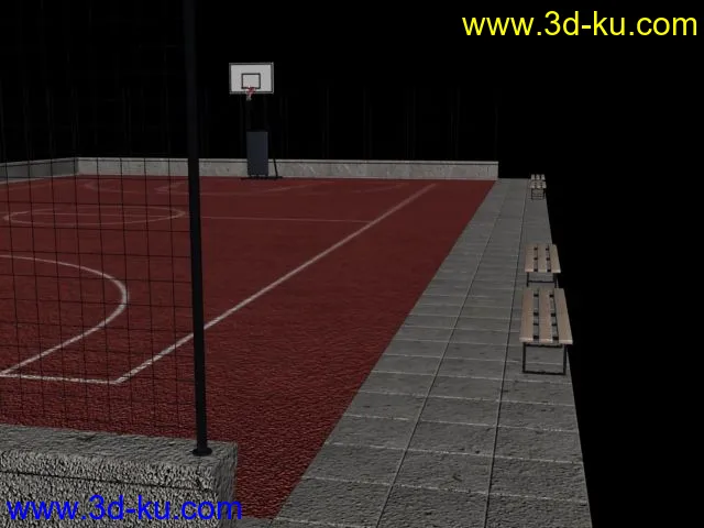篮球场景模型的图片6