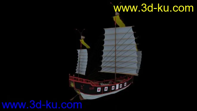 厦门号 军舰 战舰 战船模型的图片1