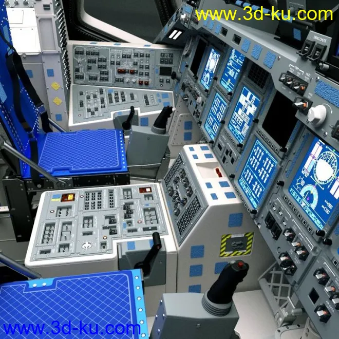 航天飞机驾使舱模型的图片11