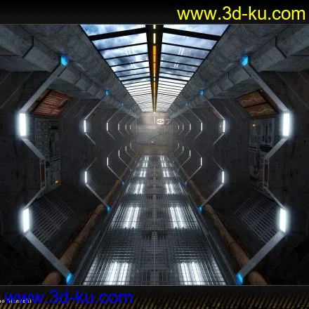 太空货运走廊模型的图片1