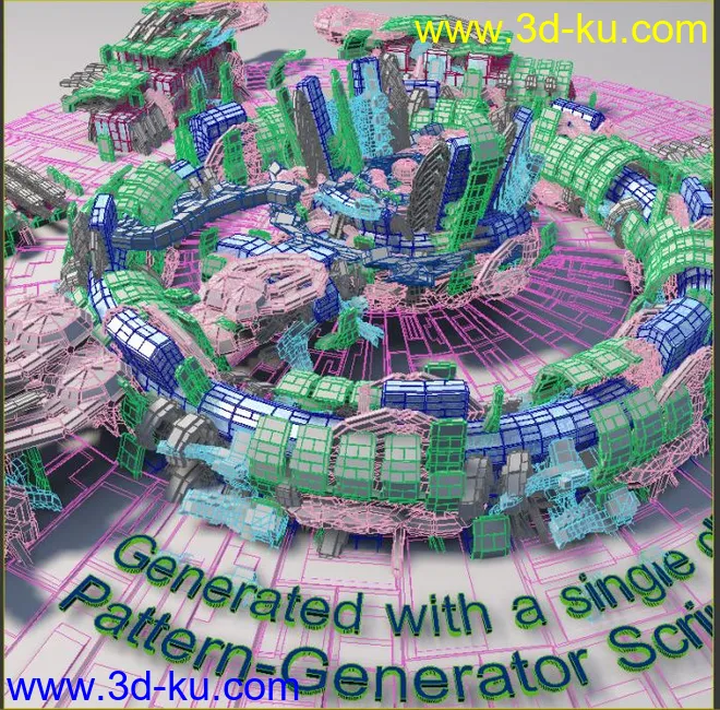 科幻之城模型的图片7