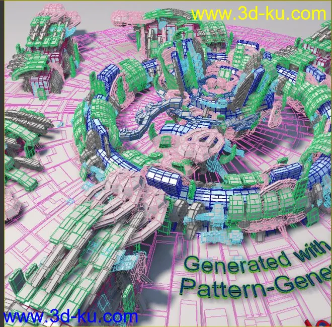 科幻之城模型的图片8
