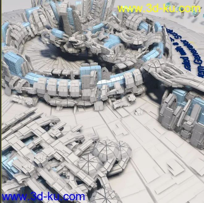 科幻之城模型的图片10