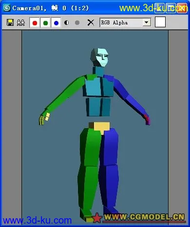real woman(骨骼、蒙皮、动画系统)模型的图片2