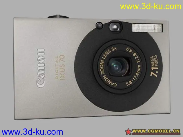 CANON IXUS 70相机模型的图片2