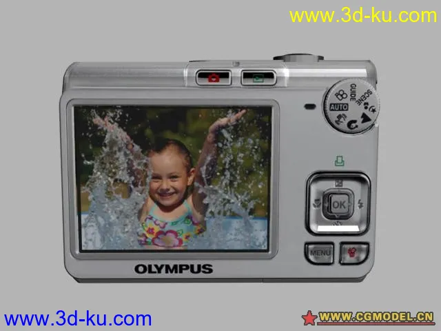 olympus FE-210相机模型的图片1