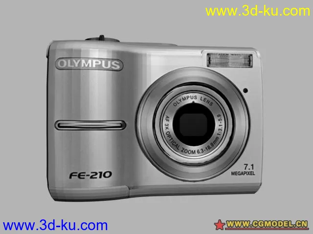 olympus FE-210相机模型的图片2
