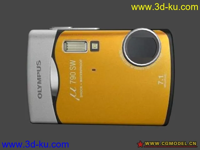 olympus μ-790SW相机模型的图片1