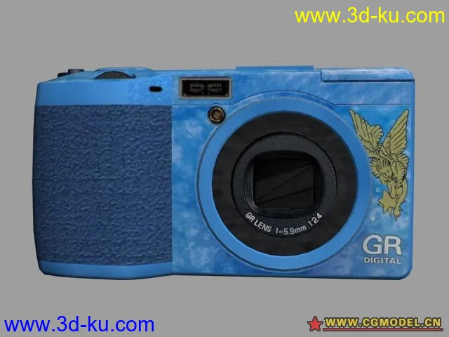 ricoh GR D蓝色纪念版相机模型的图片2