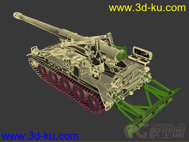 坦克装甲车模型6的图片1