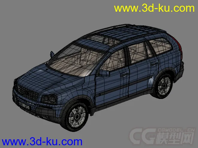 DOSCH 3D沃尔沃Volvo_XC90汽车模型的图片1