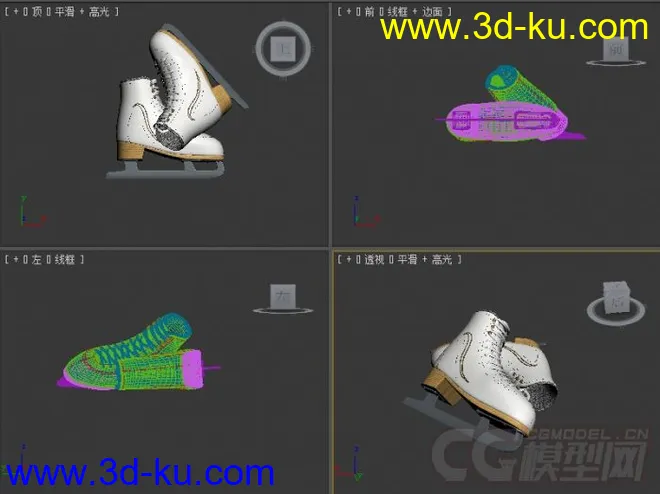 溜冰鞋模型的图片1