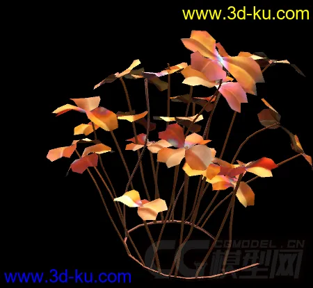 一组植物，花草模型的图片9