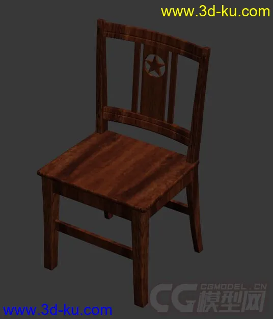 文革风格椅子模型的图片1