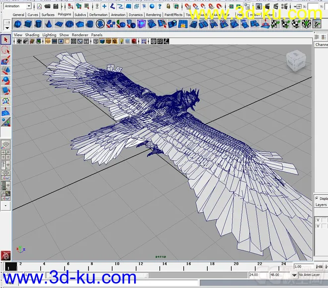 鹰---老鹰 战鹰模型的图片2