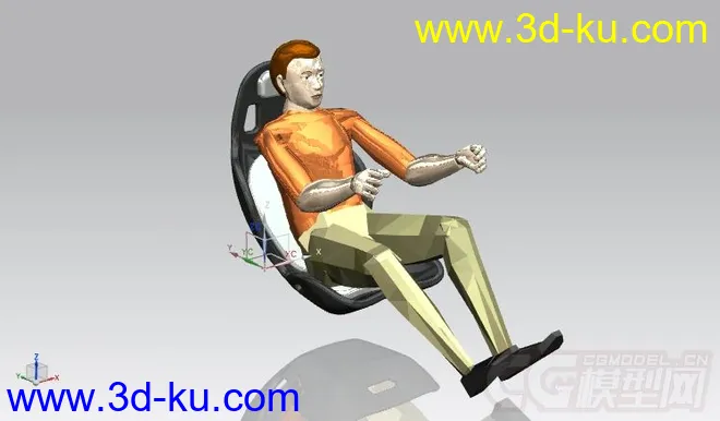 汽车座椅模型的图片3