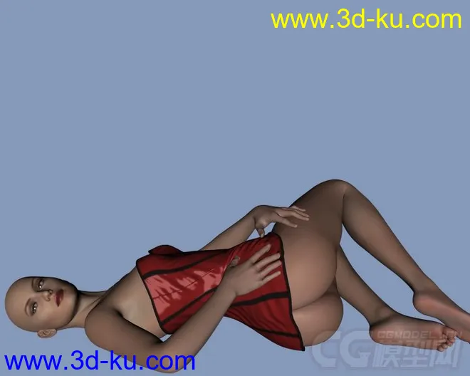 Daz3d - Poser - Sexy Corsage for Genesis 2 Female模型的图片4