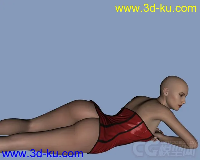 Daz3d - Poser - Sexy Corsage for Genesis 2 Female模型的图片7