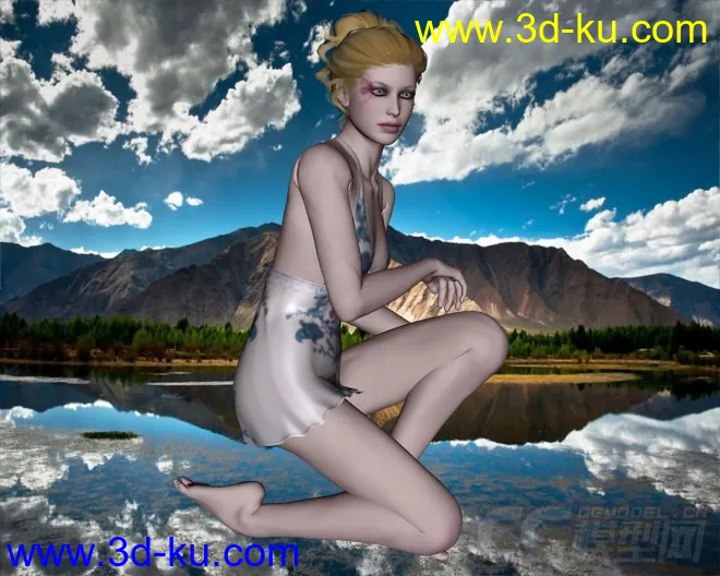 3D age- Sexy Dress II for V4 + Double Deal模型的图片11