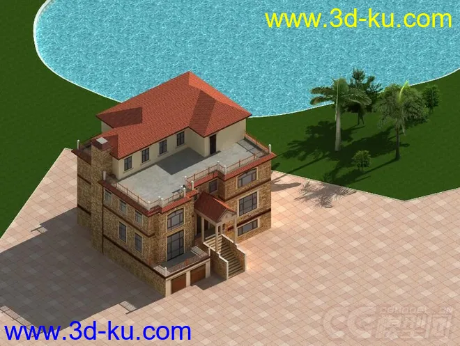 虚拟现实 别墅模型的图片1