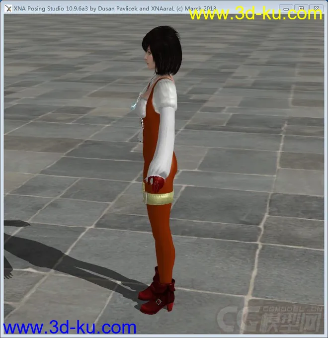 最终幻想9——嘉莉特2模型的图片2