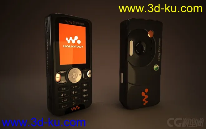 索尼爱立信手机_Sony Ericsson w810i模型的图片1