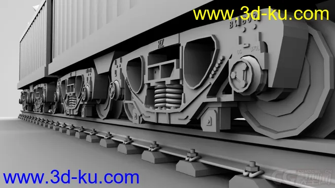 拉煤火车一个模型的图片2