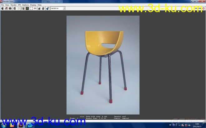 椅子模型源文件的图片11