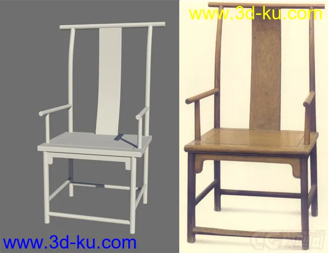 椅子模型源文件的图片17