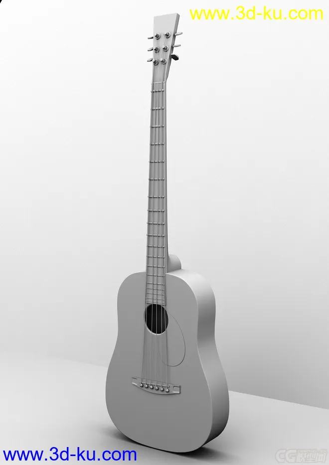 吉他模型源文件的图片1