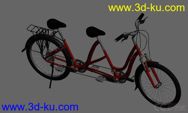 双人自行车双人自行车模型的图片2