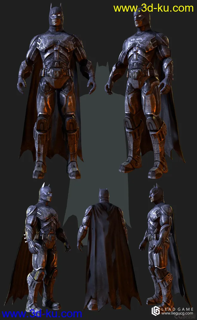 免费模型下载-蝙蝠侠模型的图片1