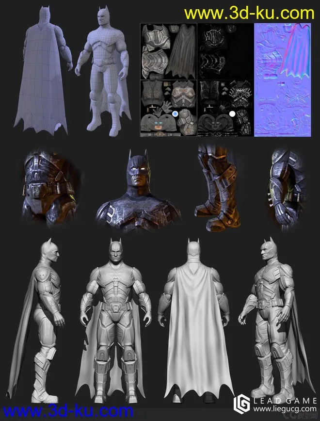 免费模型下载-蝙蝠侠模型的图片3