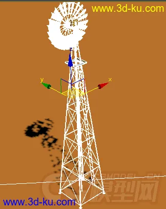 一个发电风车模型的图片2