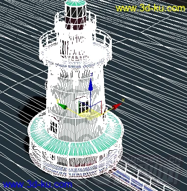 海上巡逻塔模型的图片2