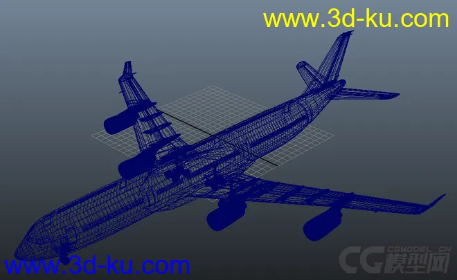 写实飞机A-340模型的图片2