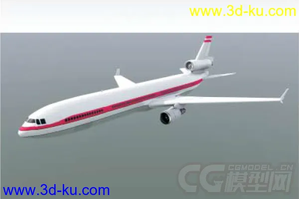 写实飞机MD-11模型的图片1