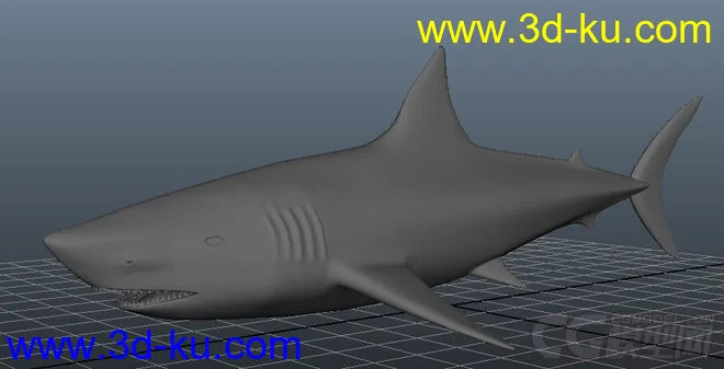 鲨鱼一只，换积分.....模型的图片1