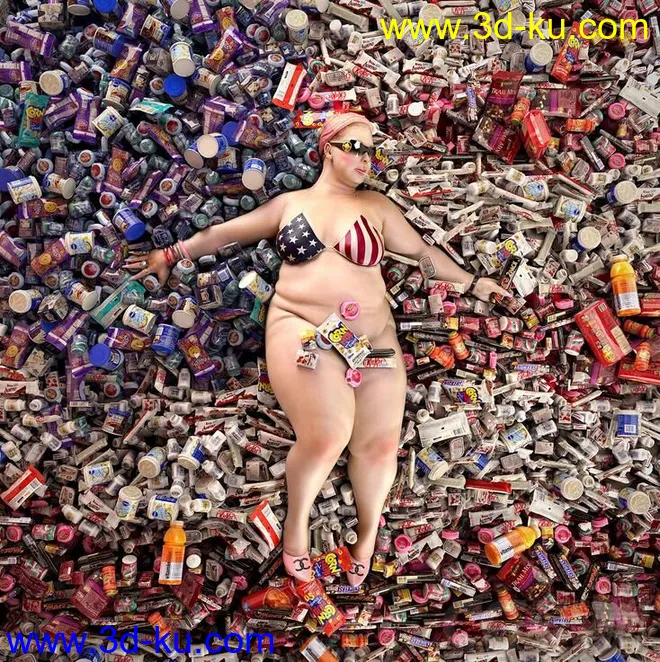美国女人、丽人、胖女人穿着泳装的女人6K出图模型的图片2