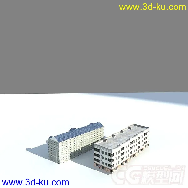 MAX 建筑配楼模型的图片18