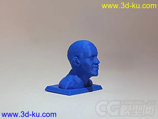 奥巴马总统 3D打印模型  STL格式的图片1
