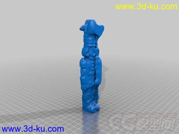 礼仪士兵扫描 3D打印模型 STL格式的图片1