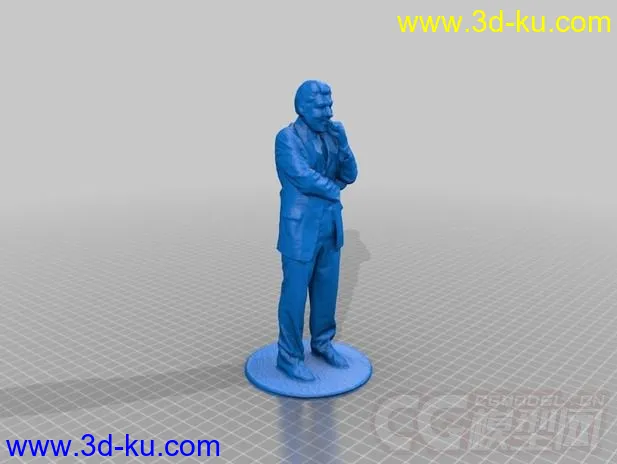比尔克林顿 3D打印模型  STL格式的图片2