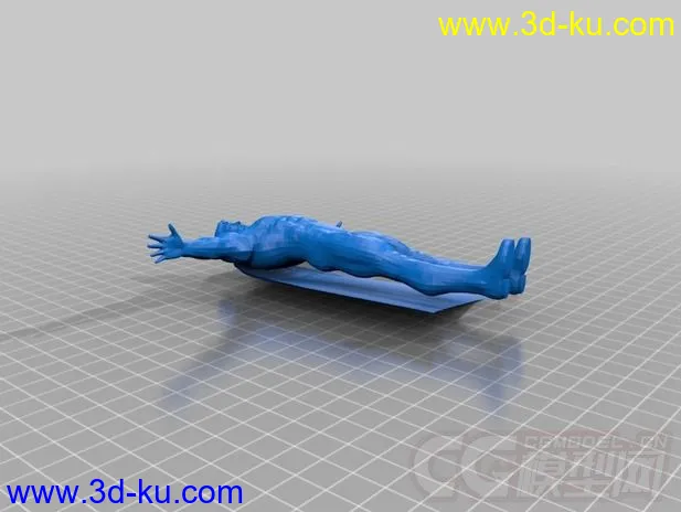 超人模型 3D打印模型  STL格式的图片2