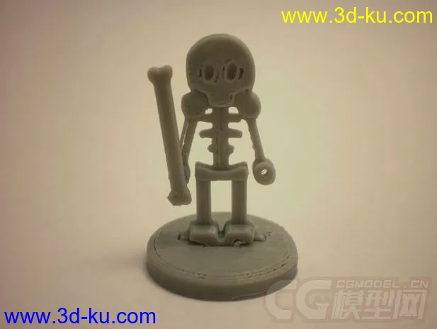 骨架小人模型 3D打印模型  STL格式的图片1
