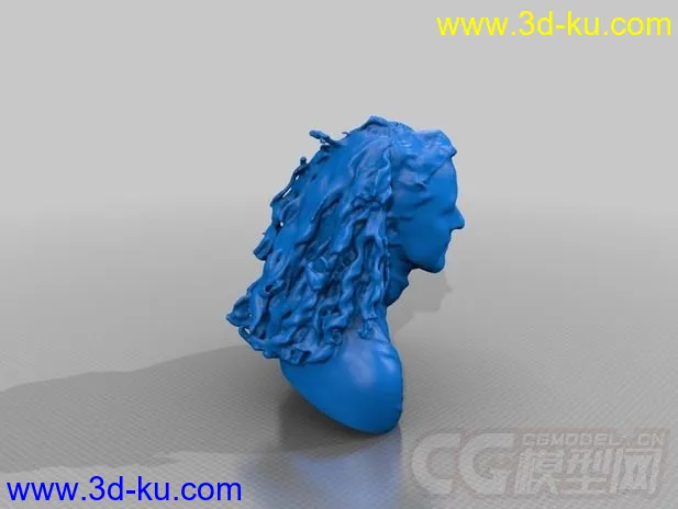 西尔纪尧姆半身像 3D打印模型  STL格式的图片1