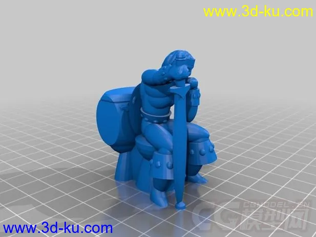 蛮夷之主 3D打印模型 STL格式的图片3