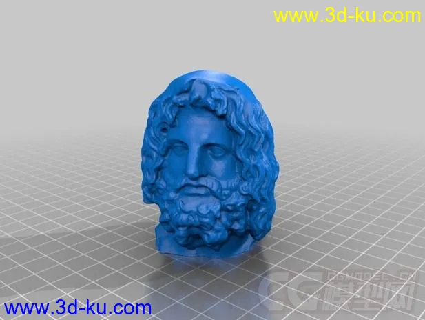 塞拉皮斯 3D打印模型 STL格式的图片3